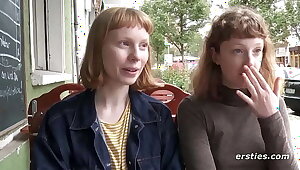 Bonnie and Sondrine Experiment Together